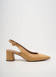 Escarpins fermeture boucle(s) talon de 4 à 6cm beige PEDRO MIRALLES femme