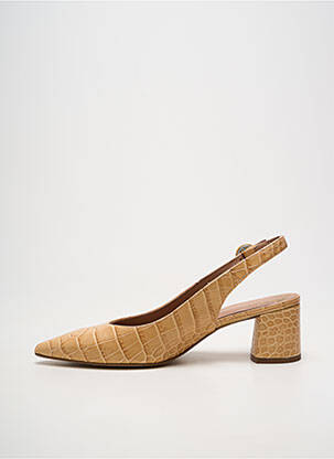 Escarpins fermeture boucle(s) talon de 4 à 6cm beige PEDRO MIRALLES femme