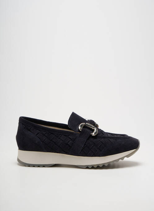 Mocassins bout rond talon de 4 à 6cm bleu ROSEMETAL femme