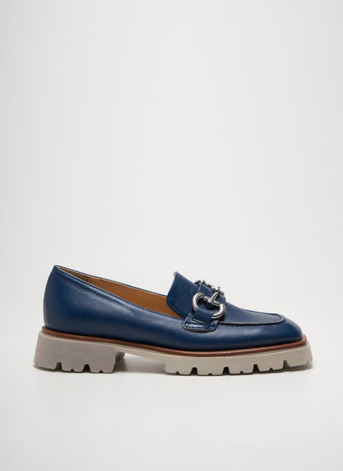 Mocassins talon bas talon plat jusqu'à 3cm bleu FAIRE femme