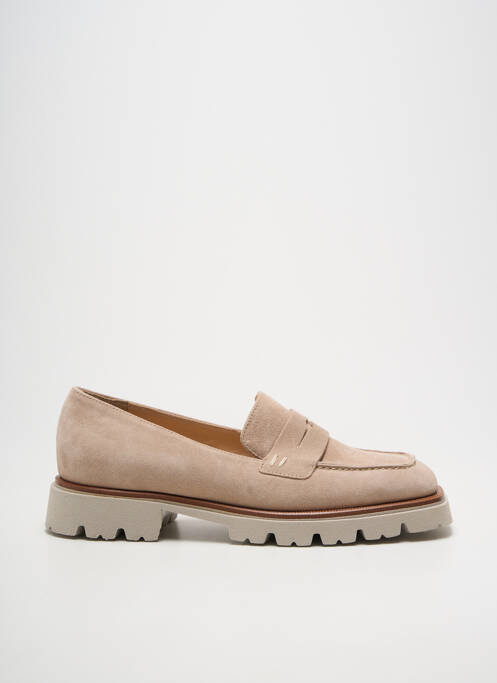 Mocassins type de semelle amortissante talon plat jusqu'à 3cm beige FAIRE femme