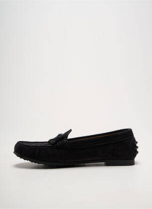 Mocassins chiquet talon plat jusqu'à 3cm noir TRIVER FLIGHT femme