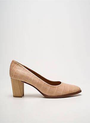 Escarpins talon bottier talon de 7 à 9cm beige JHAY femme