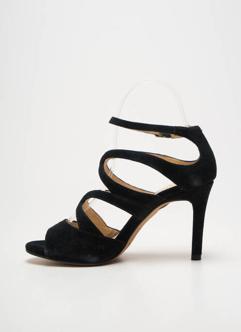 Sandales/nu pieds talon aiguille talon de 7 à 9cm noir UNISA femme