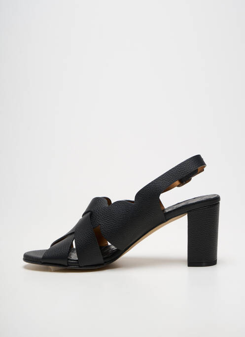 Sandales/nu pieds talon bottier talon de 7 à 9cm noir JHAY femme