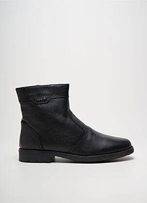 Bottines/boots fermeture zippée talon bas noir CASANOVA homme