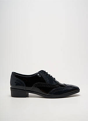 Derbies bout pointu talon plat jusqu'à 3cm bleu ELLE femme