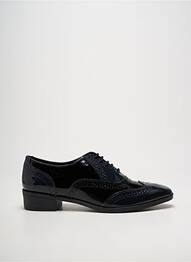 Derbies bout pointu talon plat jusqu'à 3cm bleu ELLE femme