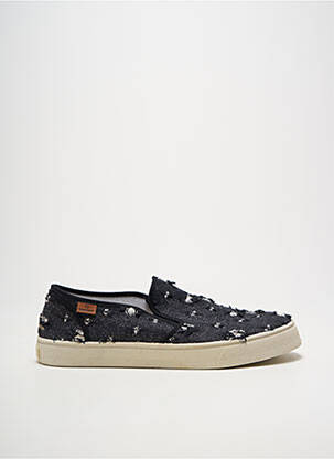 Slip ons bout rond bout rond noir SHOECOLOGY homme