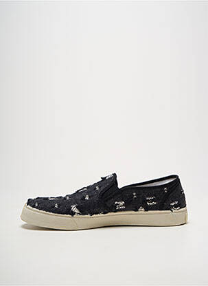 Slip ons bout rond bout rond noir SHOECOLOGY homme