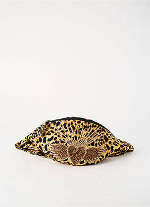 Sac coutures renforcées banane beige FLOWER MARKET femme