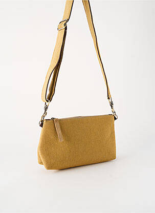 Sac doublure textile forme rectangulaire beige FLOWER MARKET femme