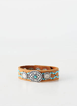 Ceinture coutures renforcées marron WAITZ femme