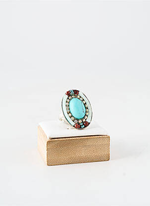 Bague ornement breloque / pampille argent WAITZ femme