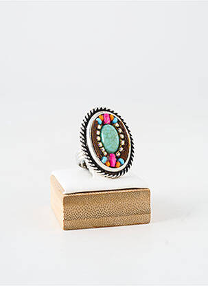 Bague ornement breloque / pampille argent WAITZ femme