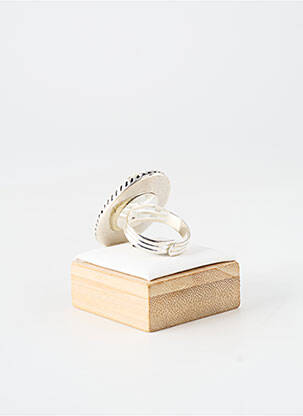 Bague ornement breloque / pampille argent WAITZ femme