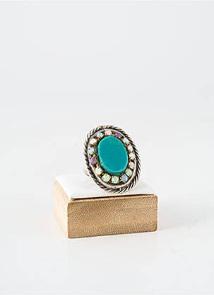 Bague ornement breloque / pampille argent WAITZ femme