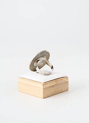 Bague ornement breloque / pampille argent WAITZ femme