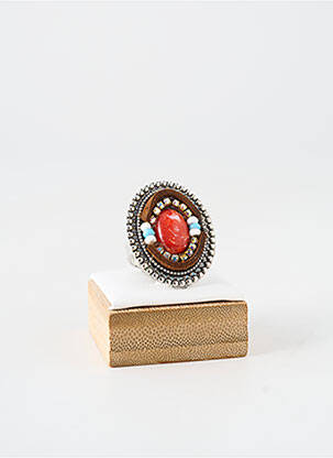 Bague ornement breloque / pampille argent WAITZ femme