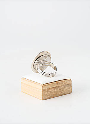 Bague ornement breloque / pampille argent WAITZ femme