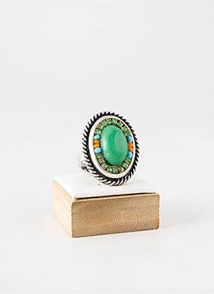 Bague ornement breloque / pampille argent WAITZ femme