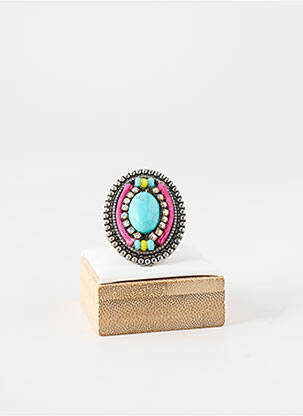 Bague ornement breloque / pampille argent WAITZ femme
