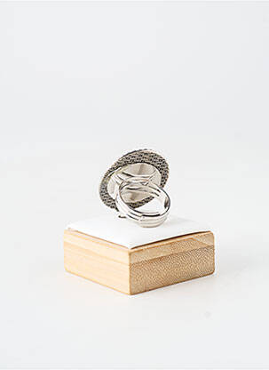 Bague ornement breloque / pampille argent WAITZ femme