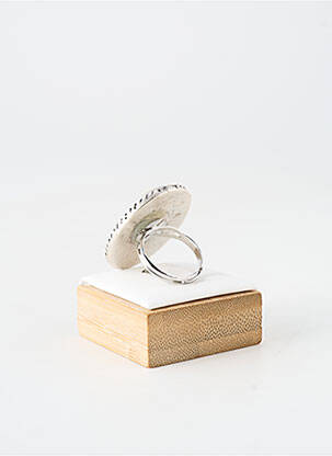 Bague ornement breloque / pampille argent WAITZ femme
