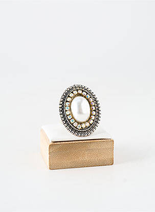 Bague ornement breloque / pampille argent WAITZ femme