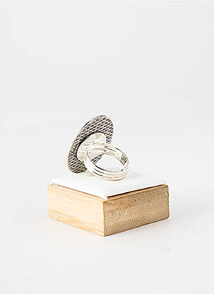 Bague ornement breloque / pampille argent WAITZ femme