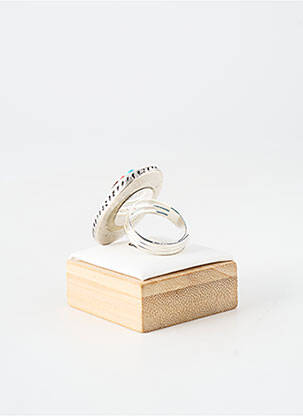 Bague ornement breloque / pampille argent WAITZ femme