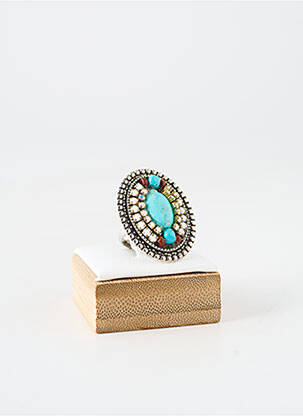 Bague ornement breloque / pampille argent WAITZ femme