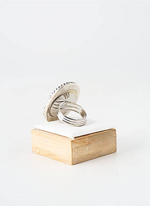 Bague ornement breloque / pampille argent WAITZ femme