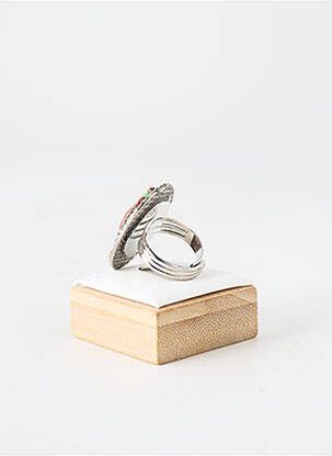 Bague ornement breloque / pampille argent WAITZ femme
