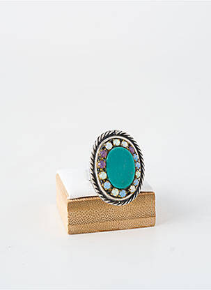 Bague ornement breloque / pampille argent WAITZ femme