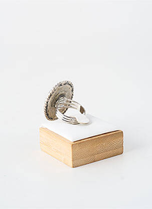 Bague ornement breloque / pampille argent WAITZ femme