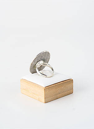 Bague ornement breloque / pampille argent WAITZ femme