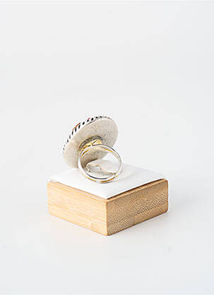 Bague ornement breloque / pampille argent WAITZ femme