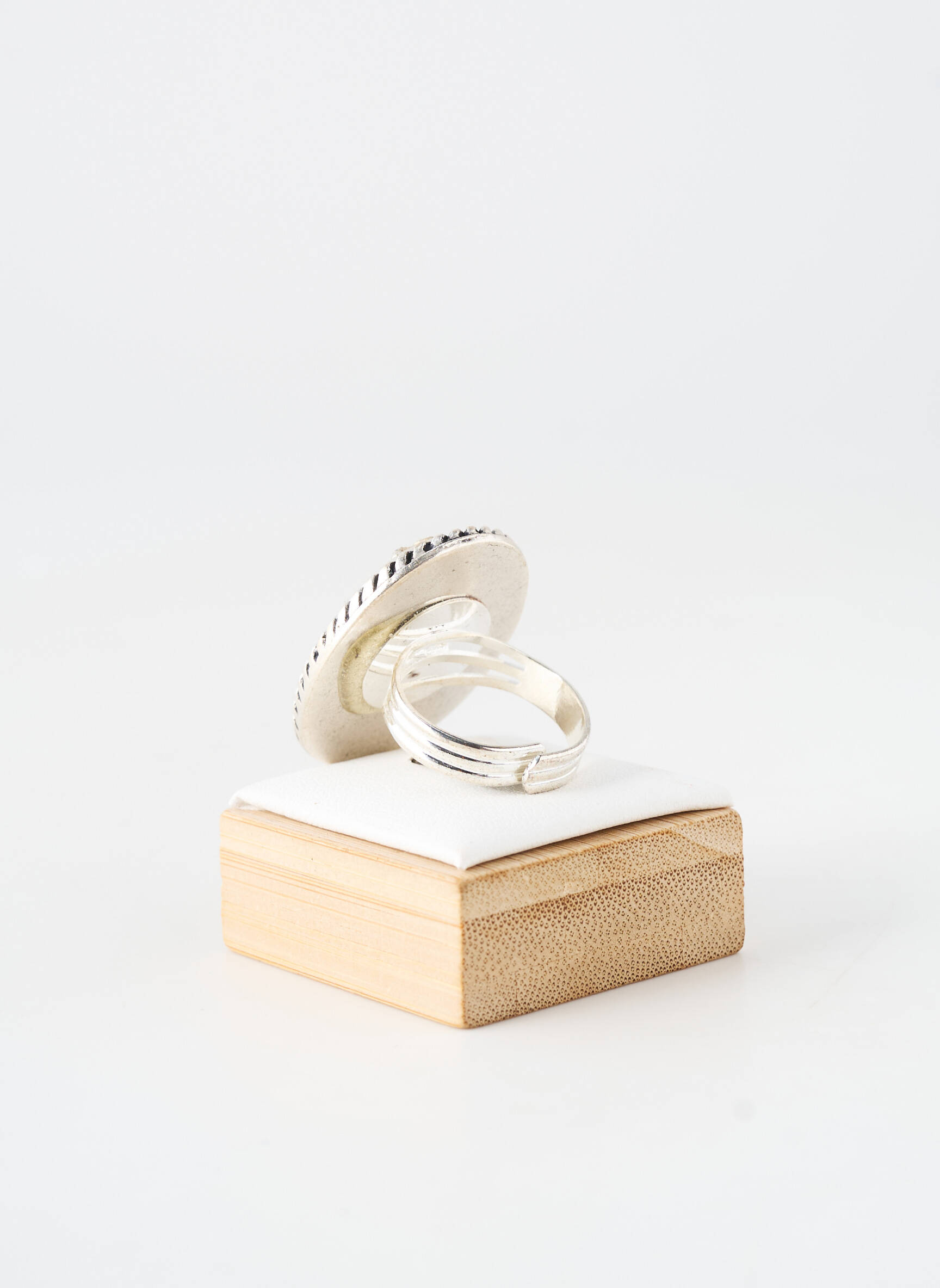 Bague ornement breloque / pampille argent WAITZ femme