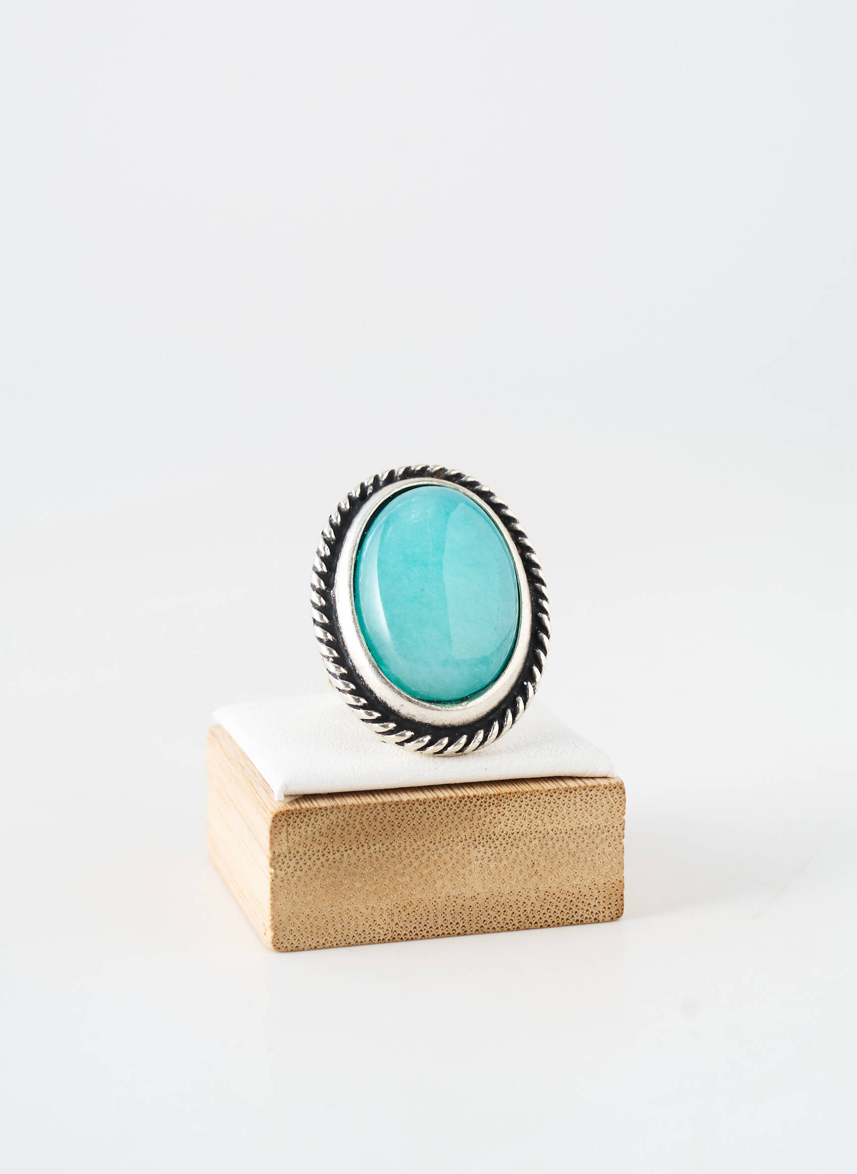 Bague ornement breloque / pampille argent WAITZ femme