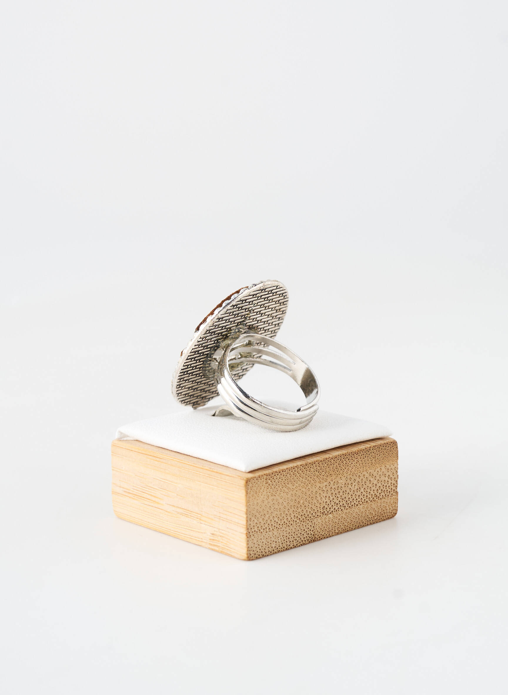 Bague ornement breloque / pampille argent WAITZ femme
