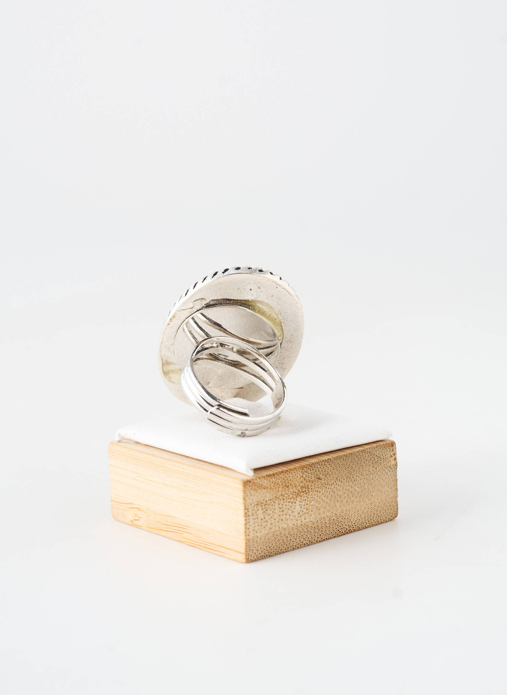 Bague ornement breloque / pampille argent WAITZ femme