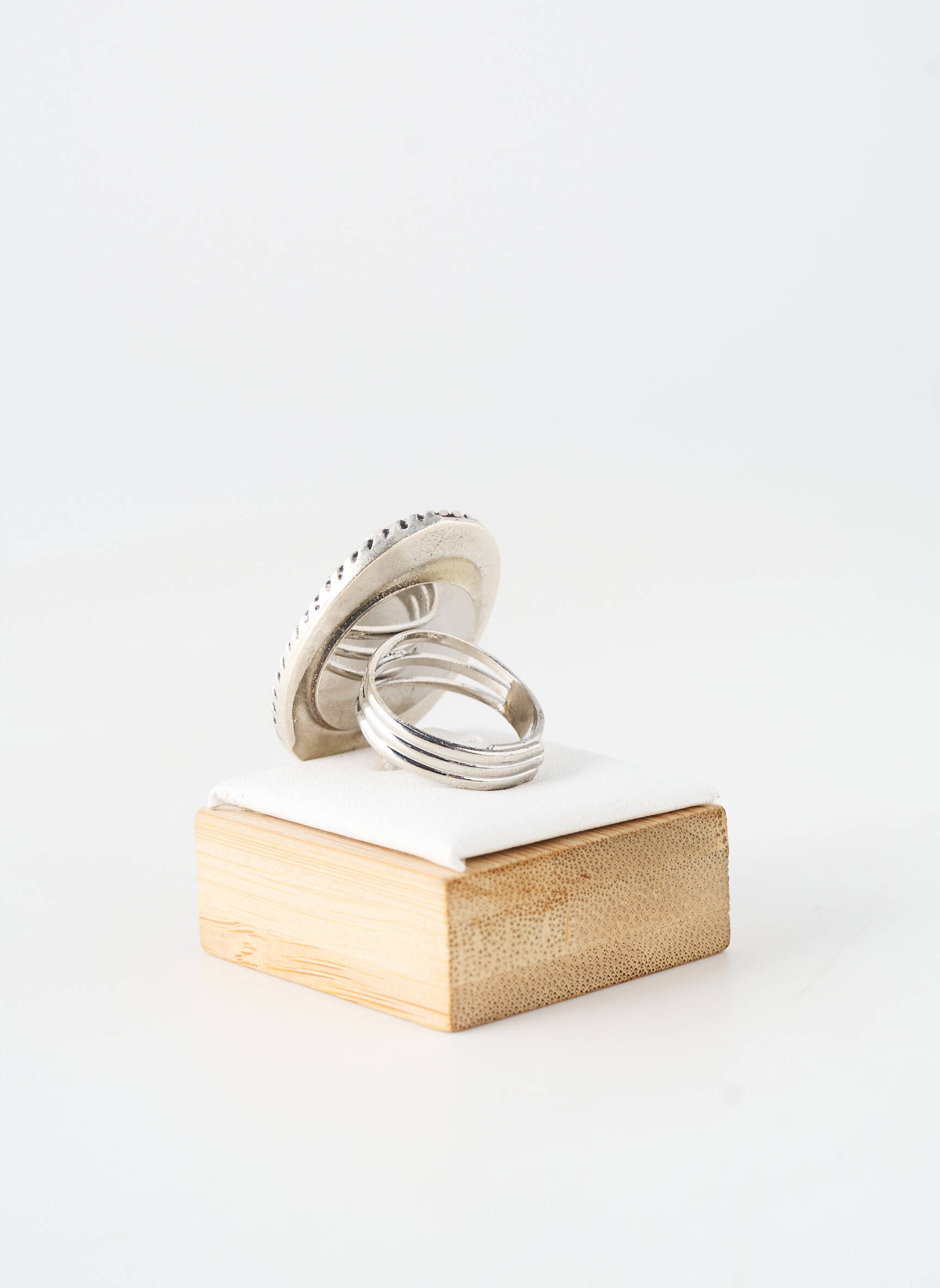 Bague ornement breloque / pampille argent WAITZ femme