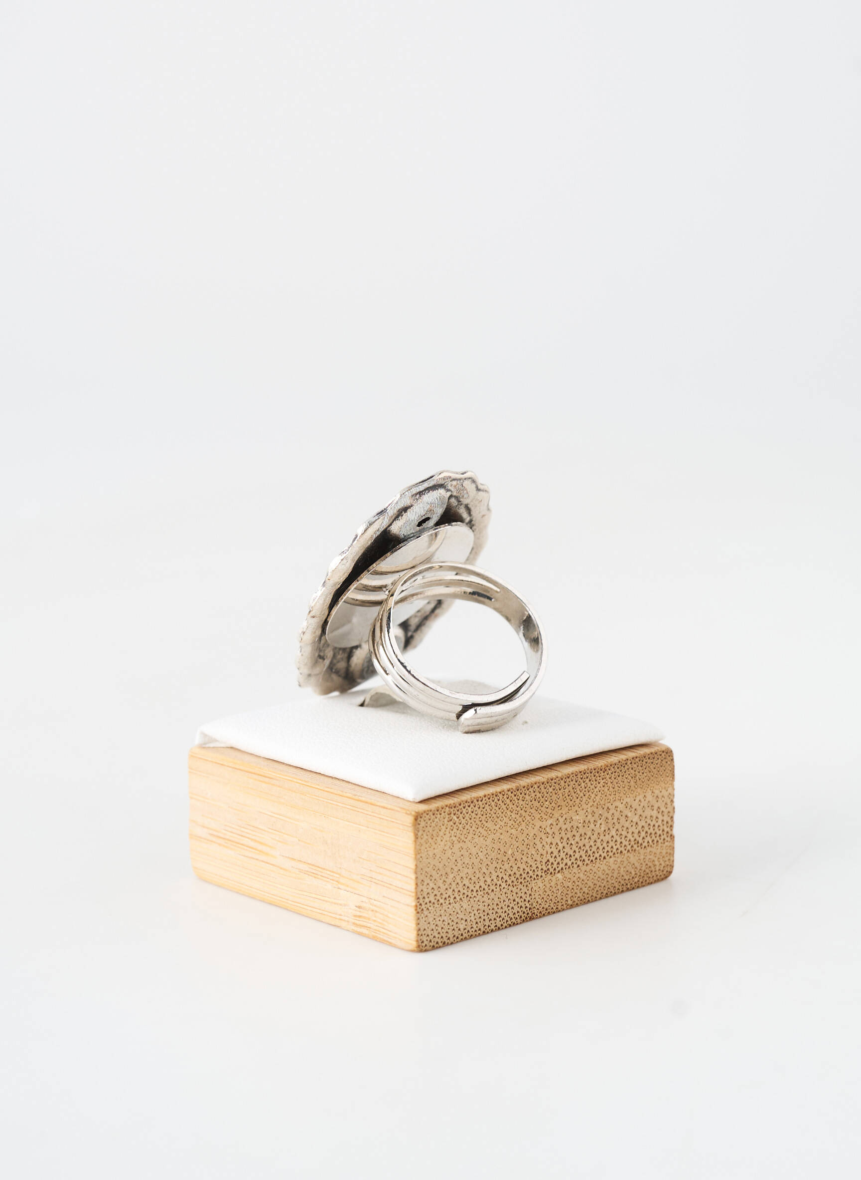 Bague matériaux métal argent WAITZ femme