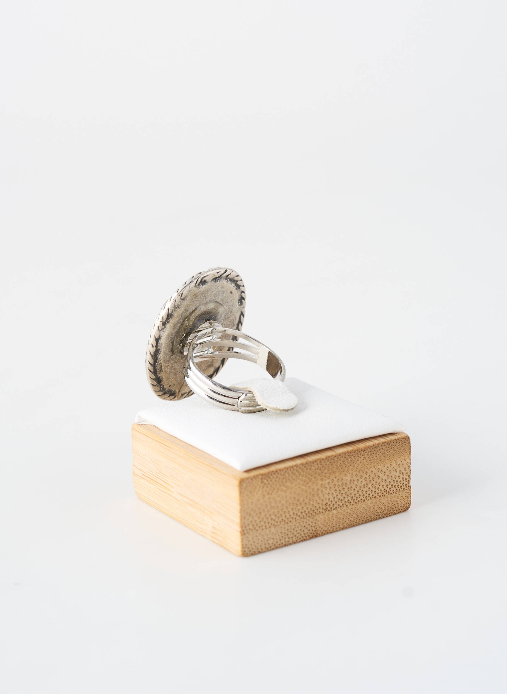 Bague ornement breloque / pampille argent WAITZ femme