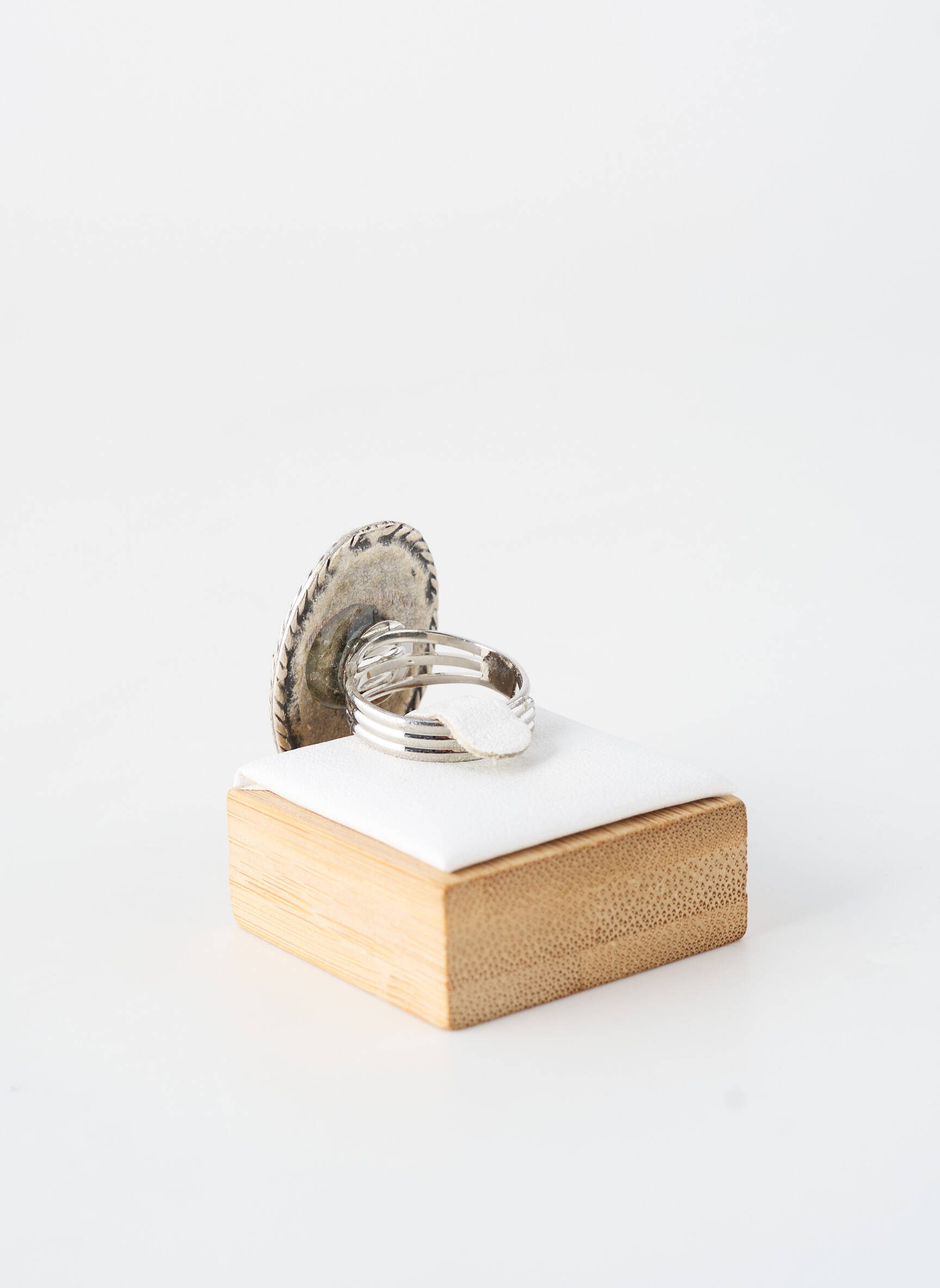 Bague ornement breloque / pampille argent WAITZ femme