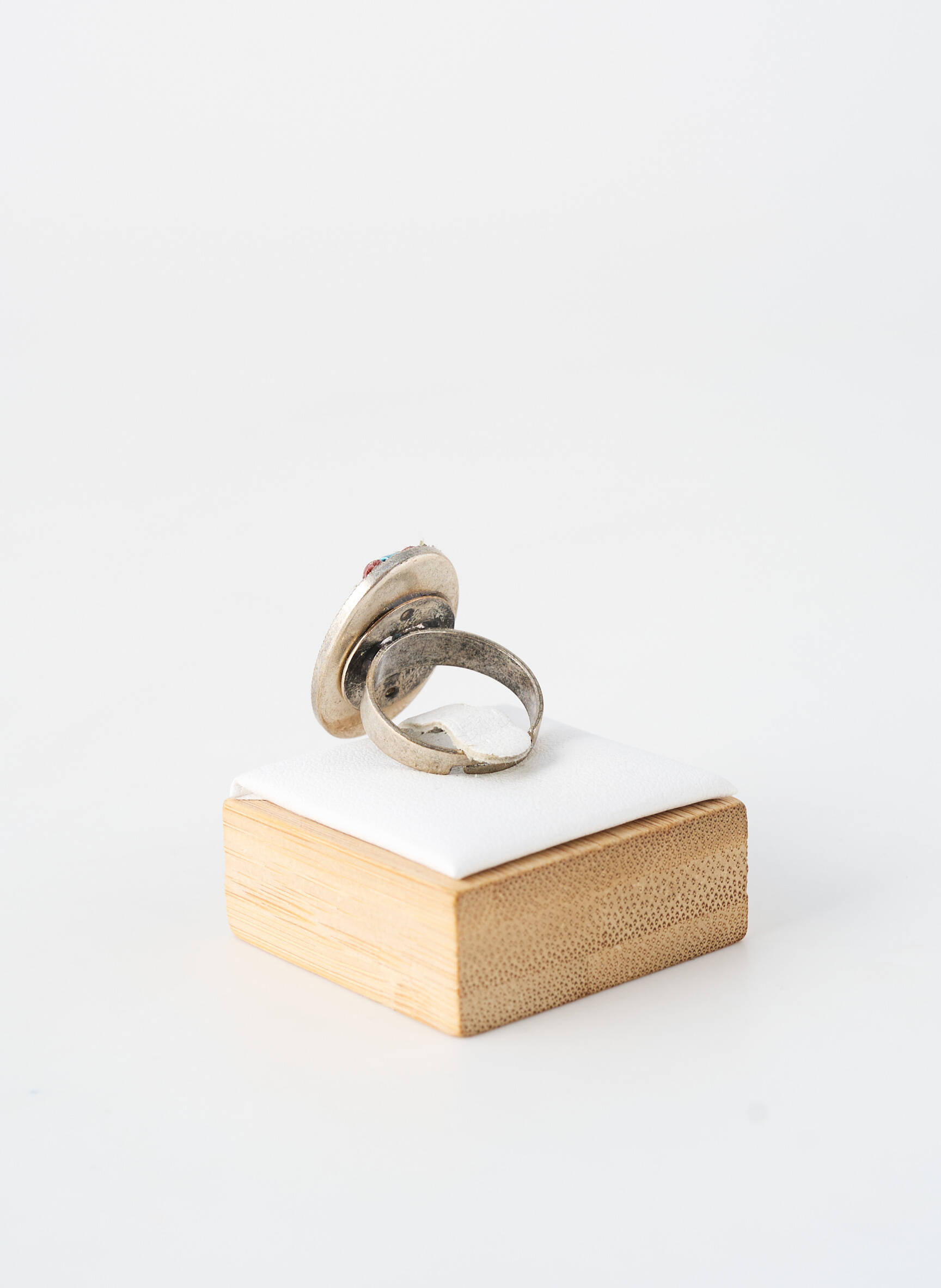 Bague ornement breloque / pampille argent WAITZ femme
