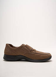 Baskets semelle amovible bout rond marron ROHDE homme