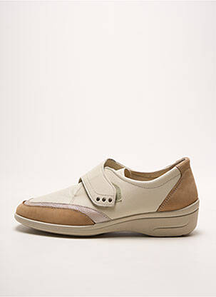Derbies semelle amovible bout rond beige ROHDE homme