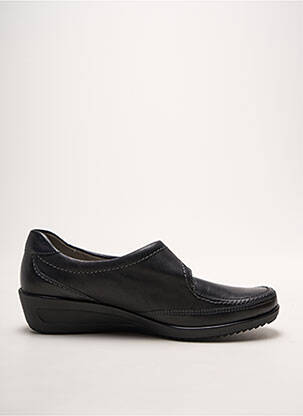 Derbies tissage satiné talon de 4 à 6cm noir ARA femme